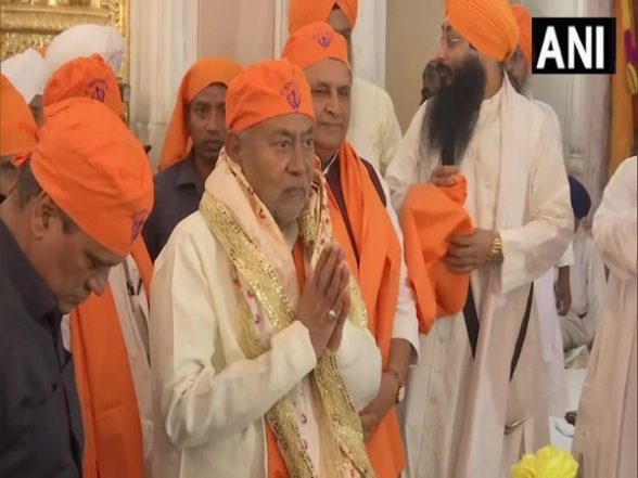 India News | Bihar CM Nitish Offers Prayers at Patna Sahib on Guru Nanak Jayanti - Vimarsana News
