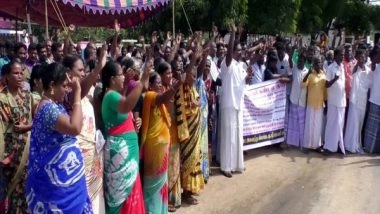World News | Protest in Rameswaram, Demands Release of Fishermen in Sri Lankan Custody