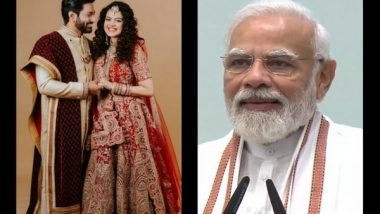 Entertainment News | PM Modi Extends Greetings to Newlyweds Palak Muchchal, Mithoon