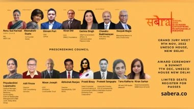 Business News | Noted Industry Awards SABERA All Set to Announce Its Fifth Edition Winners