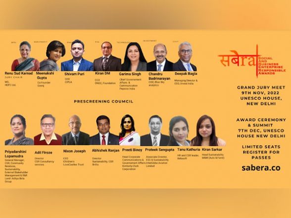 Business News | Noted Industry Awards SABERA All Set to Announce Its Fifth Edition Winners - Vimarsana News
