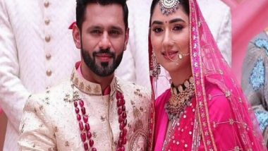 Entertainment News | Rahul Vaidya's Birthday Wish for Wife Disha Parmar is All Things Love