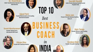 Business News | Story Network Announces List of Top 10 Business Coaches in India
