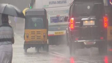 Tamil Nadu Weather Forecast: IMD Issues Red Alert in State; Thunderstorms, Heavy Rainfall in Chennai