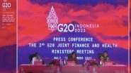 World News | G20 Hosts Official Launch of Pandemic Fund