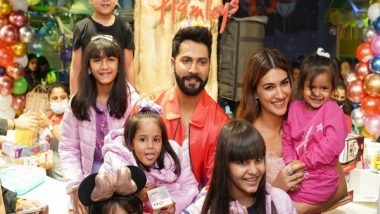 Business News | Bhediya's Day out with Varun Dhawan and Kriti Sanon at the Hamleys Christmas Top 10 Toys Launch 2022
