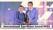 Business News | Panch Vastu Wins International Excellence Award for Best Vastu Consultant In India