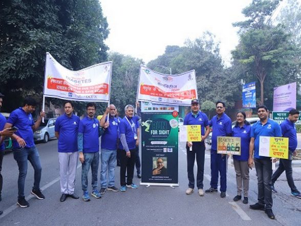 Business News | AIOS and VRSI Organise a Walking Marathon to Raise Awareness for Diabetic Retinopathy - Vimarsana News