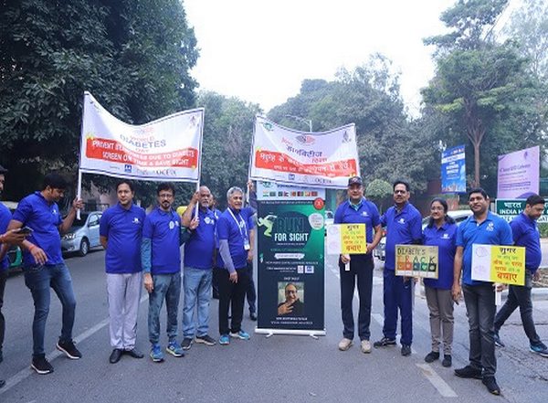 Business News | AIOS and VRSI Organise a Walking Marathon to Raise Awareness for Diabetic Retinopathy