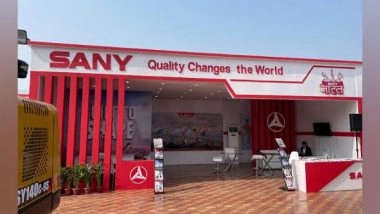 Business News | Sany Bharat Showcases Prowess with Impressive Display of World Class Machinery at India Stonemart 2022