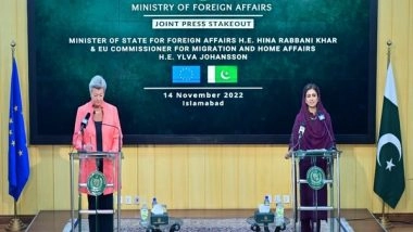 World News | EU Opens Talks with Pakistan on Migrant Smuggling, Repatriation
