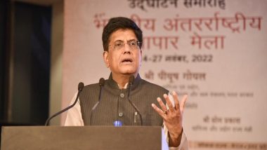 India News | Union Minister Piyush Goyal Inaugurates 41st Edition of India International Trade Fair