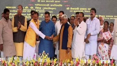 India News | Gadkari Inaugurates 1.5 Km Long 2-lane Elevated Bridge on Son River in Bihar's Rohtas