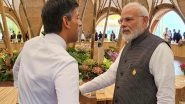 World News | PM Modi Meets UK's Rishi Sunak for First Time at G20 Summit