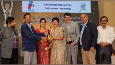 Business News | BPCL Wins 9 Awards at the 16th Global Communication Conclave Hosted by Public Relations Council of India