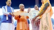 India News | Uttar Pradesh CM Takes Part in Griha Pravesh of Housing Beneficiaries