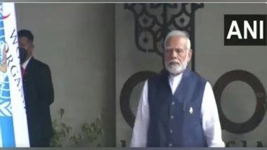 World News | PM Narendra Modi Arrives at Venue for Third Working Session at G20 Summit