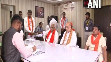 India News | Gujarat Polls 2022: Bhupendra Patel Files Nomination from Ghatlodya Constituency
