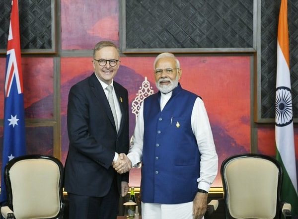 PM Narendra Modi Holds Meeting With Australian PM Anthony Albanese on Sidelines of G20 Summit in Indonesia