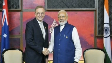 World News | PM Modi, Australian Counterpart Albanese Call for Stable, Peaceful Indo-Pacific
