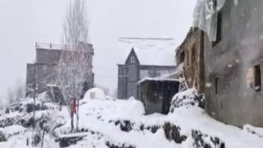 India News | Higher Reaches of Himachal Pradesh Likely to Receive Snowfall on Nov 19, 20