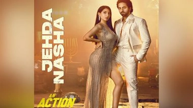 Entertainment News | 'An Action Hero': Ayushmann Khurrana, Nora Fatehi's Item Number 'Jehda Nasha' out Now