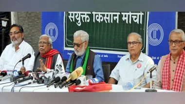 India News | Samyukta Kisan Morcha to Hold Marches to Raj Bhawans on November 26