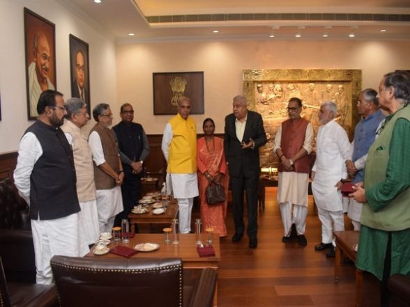 India News | Vice President Dhankhar Interacts with Department-related Parliamentary Standing Committee Chairpersons - Vimarsana News