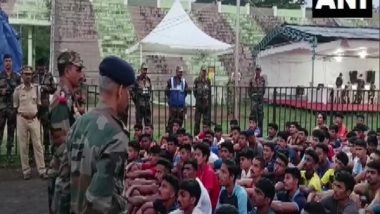 India News | Youths in Large Number Take Part in Agniveer Recruitment Rally in Kerala's Kollam