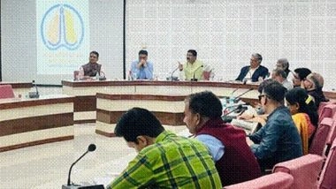 India News | Dharmendra Pradhan Takes Stock of Arrangements Ahead of PM Modi's Visit to Varanasi to Inaugurate Kashi Tamil Sangamam