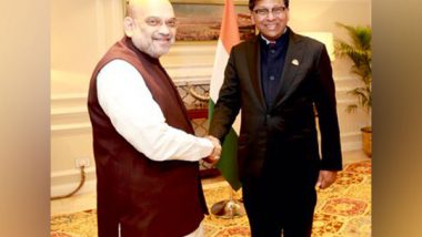 World News | Amit Shah Meets FATF President T Rajakumar, Urges Paris-based Watchdog to Monitor  Countries Sponsoring Terrorism