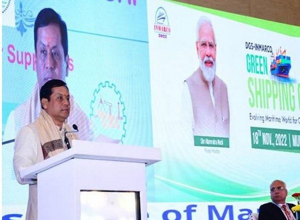 India News | Union Minister Sarbananda Sonowal Launches India's First Centre of Excellence for Green Port and Shipping