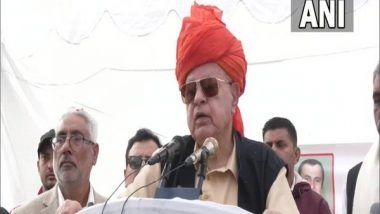 India News | Never Joined Hands with Pakistan, Says Farooq Abdullah at Rally in J-K's Akhnoor