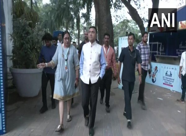 India News | 53rd International Film Festival of India Kicks off in Goa Today, CM Sawant Inspects Venue