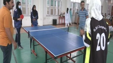 India News | Table Tennis Gains Popularity Among Girls of Kashmir