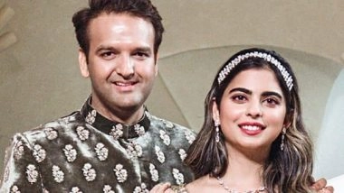 Entertainment News | Isha Ambani, Anand Piramal Blessed with Twins