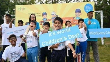 Business News | UNICEF and Elixir Foundation Champion Inclusion and Non-discrimination #ForEveryChild Through Sports