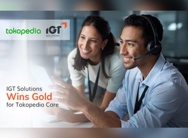 Business News | IGT Solutions Wins Gold for Tokopedia Care