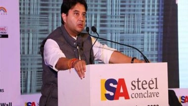 Business News | Removal of Export Duty Will Strengthen Steel Sector: Jyotiraditya Scindia