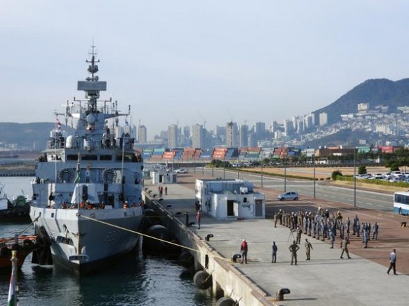 World News | South Korea: Indian Navy Ships Dock at Busan Port - Vimarsana News