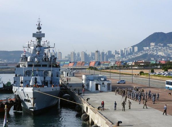 World News | South Korea: Indian Navy Ships Dock at Busan Port