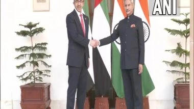 World News | Jaishankar Meets UAE Foreign Minister in Delhi