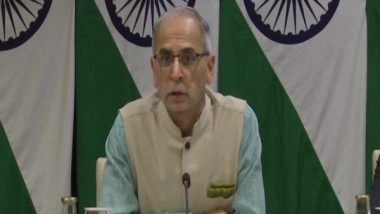 World News | Foreign Secretary Raises Human Trafficking Issue During Myanmar Visit: MEA