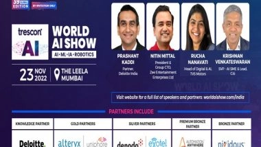 Business News | World's Longest-Running AI Show Series Arrives in India