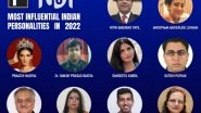 Business News | Top 10 Most Influential Indian Personalities of the Year 2022 Announced by Fame Finders Media