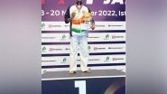 Business News | Pranay Sharma of India Creates History by Winning Gold Medal in WKF Series A World Championship Held at Jakarta, Indonesia