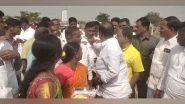 India News | TRS MLA Krishna Mohan Reddy Holds Govt Official's Collar in Viral Video
