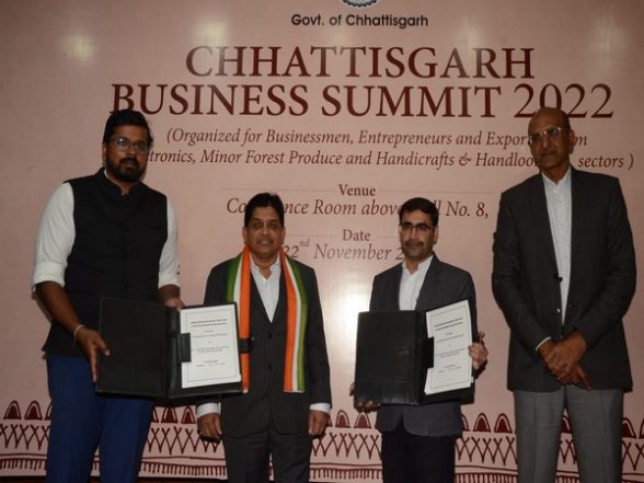 India News | Chhattisgarh Government Signs Two MoUs for Setting Up Ethanol Production Plant, Drone and UAV Manufacturing Unit - Vimarsana News