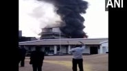 India News | Chhattisgarh: Massive Fire Breaks out at Oil Mill in Bilaspur