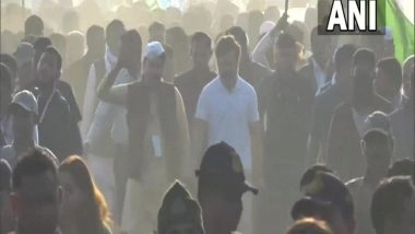 India News | Congress Bharat Jodo Yatra Led by Rahul Gandhi Enters Madhya Pradesh